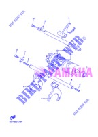 BARILLET DE SELECTION / FOURCHETTES pour Yamaha FZ8N de 2013