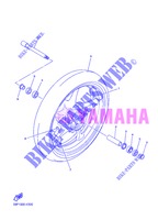 ROUE AVANT pour Yamaha FZ8N de 2013