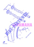 ARBRE A CAMES / CHAINE DE DISTRIBUTION pour Yamaha FZ8NA de 2013