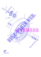 ROUE AVANT pour Yamaha FZ8NA de 2013