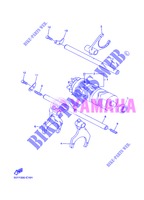 BARILLET DE SELECTION / FOURCHETTES pour Yamaha FZ8NA de 2013