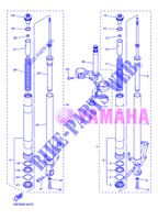 FOURCHE pour Yamaha FZ8NA de 2013