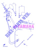 GUIDON ET CABLES pour Yamaha FZ8NA de 2013