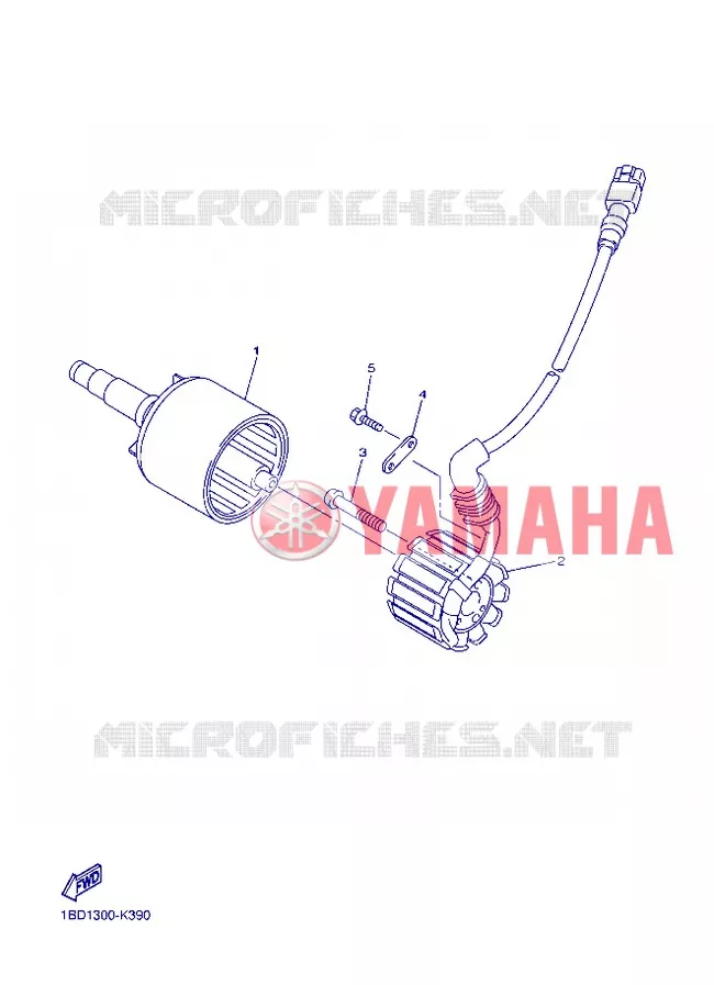 ALLUMAGE Yamaha MOTO 800 2013 FZ8 ABS  FZ8-NA