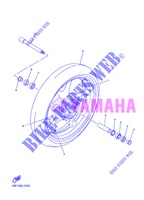 ROUE AVANT pour Yamaha FZ8S de 2013