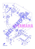 POMPE A EAU / DURITES pour Yamaha FZ8S de 2013