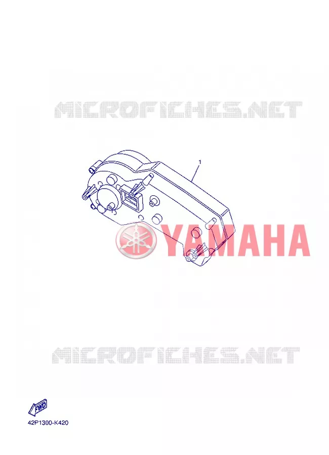 COMPTEUR  Yamaha MOTO 800 2013 FAZER  FZ8-S