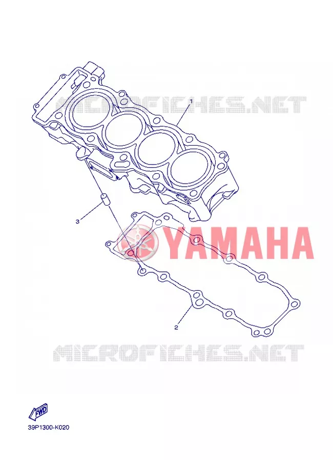 CYLINDRE Yamaha MOTO 800 2013 FAZER  FZ8-S
