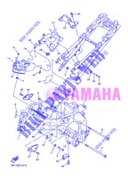 CADRE pour Yamaha FZ8S de 2013