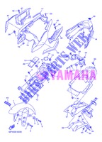 GARDE BOUE pour Yamaha FZ8S de 2013