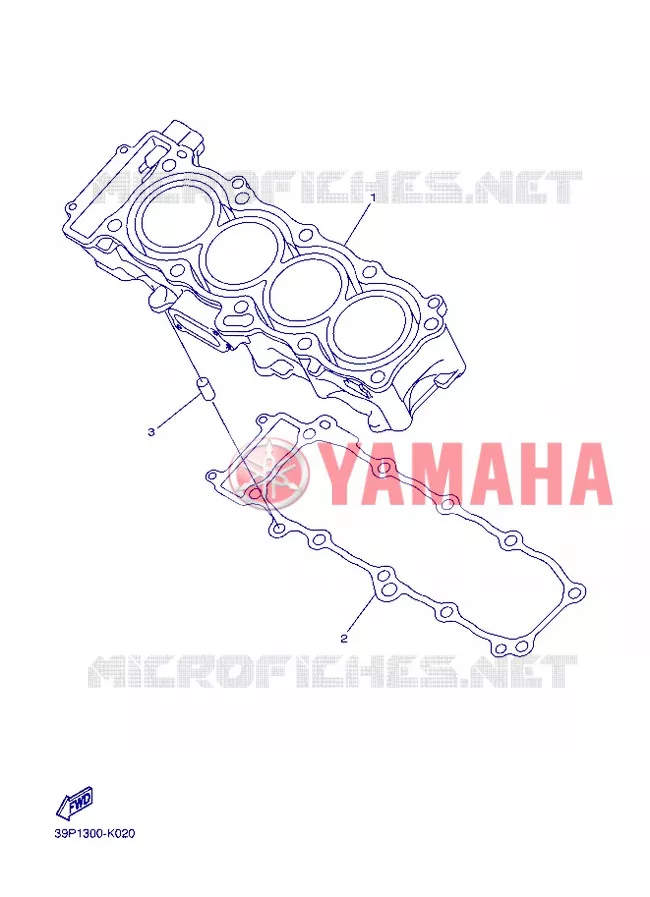 CYLINDRE Yamaha MOTO 800 2013 FAZER  FZ8-S
