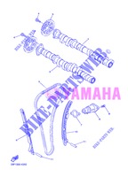 ARBRE A CAMES / CHAINE DE DISTRIBUTION pour Yamaha FZ8SA de 2013