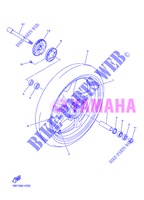 ROUE AVANT pour Yamaha FZ8SA de 2013