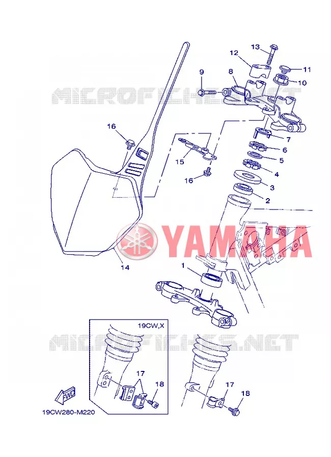 DIRECTION Yamaha MOTO 125 2013 TTR BIG WHEELS  TT-R125LWE