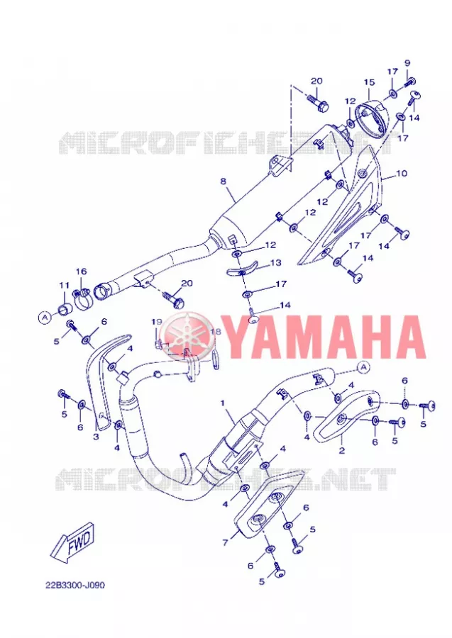 ECHAPPEMENT Yamaha MOTO 125 2013 WR-X  WR125X