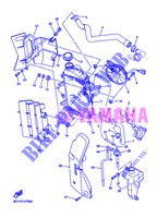 RADIATEUR / DURITES pour Yamaha WR250R de 2013
