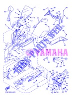 CARENAGES 1  pour Yamaha DIVERSION 600 F de 2013