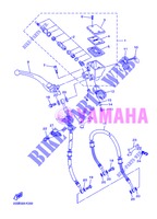 MAITRE CYLINDRE DE FREIN AVANT pour Yamaha DIVERSION 600 F de 2013