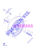 ROUE AVANT pour Yamaha DIVERSION 600 F de 2013