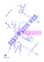 BARILLET DE SELECTION / FOURCHETTES pour Yamaha DIVERSION 600 F de 2013