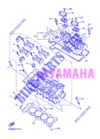 CULASSE pour Yamaha DIVERSION 600 F ABS de 2013
