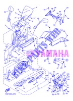 CARENAGES 1  pour Yamaha DIVERSION 600 F ABS de 2013