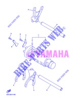 BARILLET DE SELECTION / FOURCHETTES pour Yamaha XJ6N de 2013