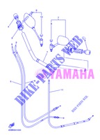 GUIDON ET CABLES pour Yamaha XJ6N de 2013