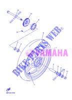 ROUE AVANT pour Yamaha XJ6NA de 2013