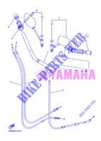 GUIDON ET CABLES pour Yamaha XJ6NA de 2013