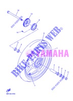 ROUE AVANT pour Yamaha XJ6NA de 2013