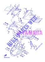 COUVERCLE LATERAL 2 pour Yamaha XJ6NA de 2013