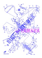 RADIATEUR / DURITES pour Yamaha XJ6NA de 2013