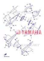 COUVERCLE LATERAL pour Yamaha XJ6NA de 2013
