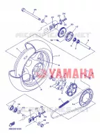 ROUE ARRIERE pour Yamaha XJ6NA de 2013