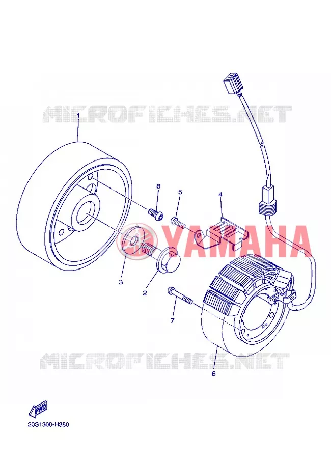 ALLUMAGE Yamaha MOTO 600 2013 XJ6  XJ6S
