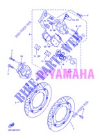 ETRIER DE FREIN AVANT pour Yamaha DIVERSION 600 de 2013