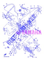 RADIATEUR / DURITES pour Yamaha DIVERSION 600 de 2013