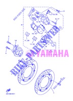 ETRIER DE FREIN AVANT pour Yamaha DIVERSION 600 de 2013