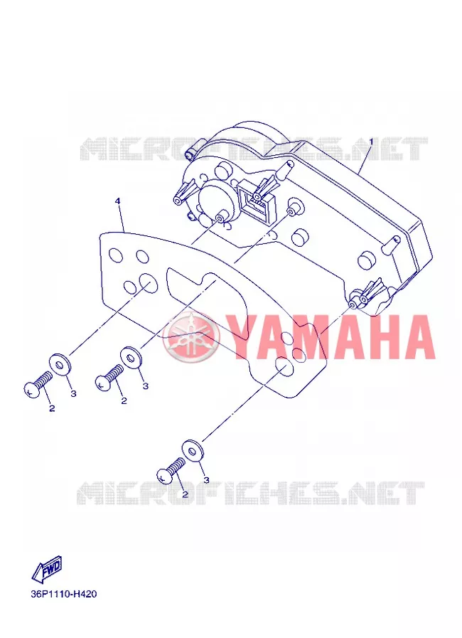 COMPTEUR  Yamaha MOTO 600 2013 XJ6  XJ6S