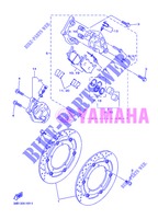 ETRIER DE FREIN AVANT pour Yamaha DIVERSION 600 ABS de 2013
