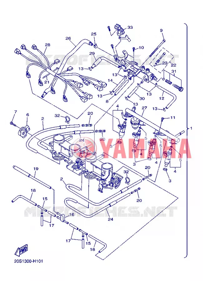 ADMISSION 2 Yamaha MOTO 600 2013 XJ6  XJ6SA