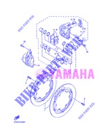 ETRIER DE FREIN AVANT pour Yamaha XJR1300 de 2013