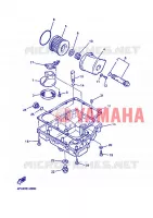 FILTRE A HUILE pour Yamaha XJR1300 de 2013