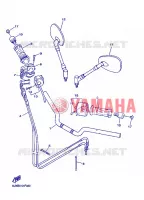 GUIDON ET CABLES pour Yamaha XJR1300 de 2013