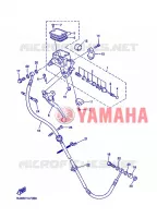 MAITRE CYLINDRE D'EMBRAYAGE pour Yamaha XJR1300 de 2013