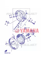 PHARE  pour Yamaha XJR1300 de 2013