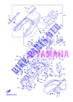GARDE BOUE pour Yamaha XJR1300 de 2013