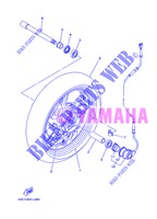 ROUE AVANT pour Yamaha XP500 de 2013
