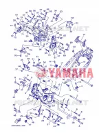 CADRE pour Yamaha XP500A de 2013